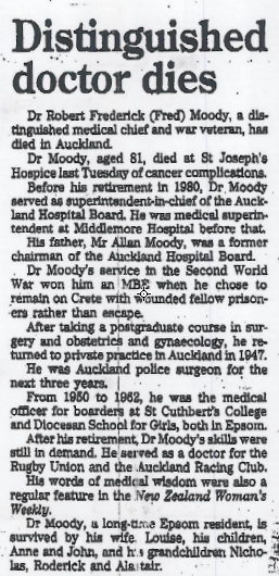 Distinguished doctor dies – RF Moody – Family Tree HQ Blog